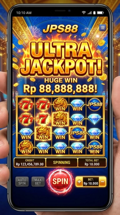 Screenshot aplikasi jps88 yang menampilkan kategori aplikasi.